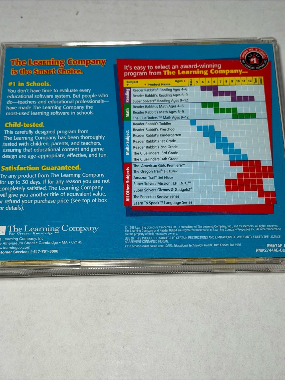 Reader Rabbit Math 6-9 PC CD Rom Vintage Game Educational Learning - Picture 4 of 5